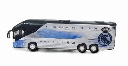 Mini Bus Toy Official Soccer Clubs Miniature Team Bus Real Madrid