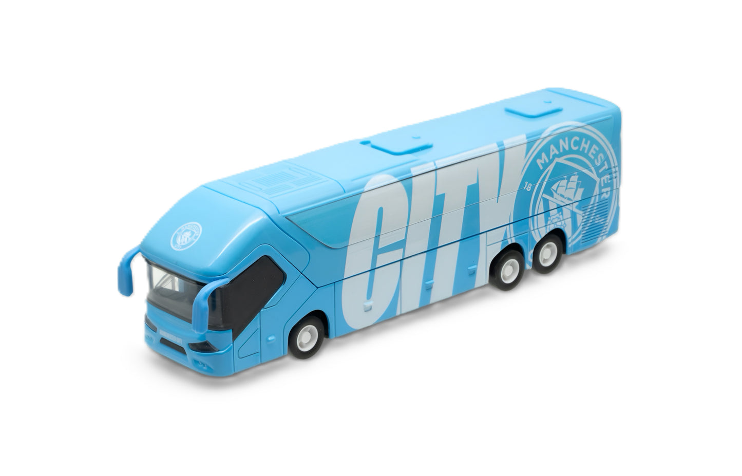 Mini Bus Toy Official Soccer Clubs Miniature Team Bus Manchester City